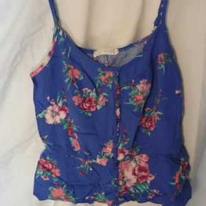 women's PacSun Kira tank top small floral print